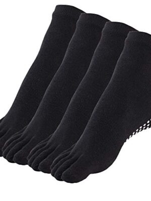 Yoga Socks Non Slip Skid Pilates Barre Grip Socks
