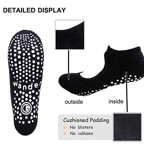 Yoga Socks Non Slip Skid Socks with Grips Pilates Ballet Barre Socks for Women Yoga Socks Non Slip Skid Socks for Women