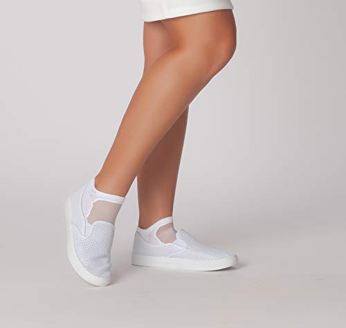 Yoga Socks White Mesh Non Slip Ergonomic Yoga Socks White Mesh Non Slip Ergonomic