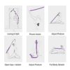 12-Loop Yoga Stretch Strap Set – Perfect for Physical Therapy, Yoga & More!