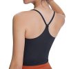 Yoga Strappy Back Tank Top for Women