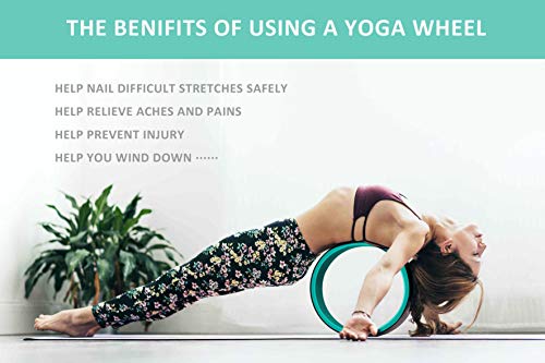 Yoga Wheel stretching and back pain relief