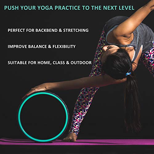 Yoga Wheel stretching and back pain relief