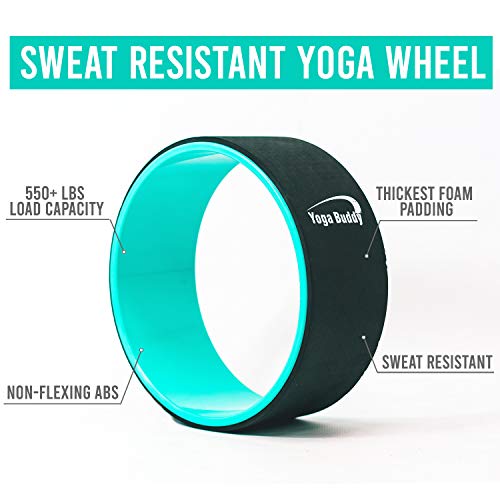 Yoga Wheel Block Strap Set – 5 Pack Yoga Kit