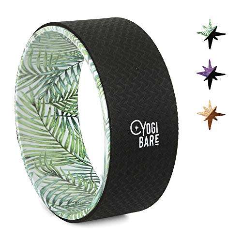 Yogi Bare Yoga Stretching Wheel 13" Non Slip Foam