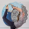 Moisture-Resistant Premium Cork Yoga Wheel