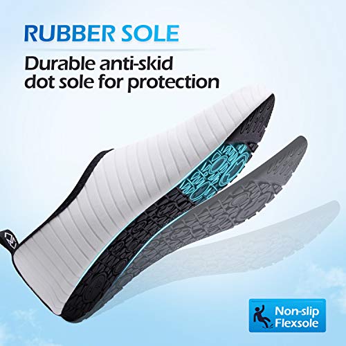 mysoft Women Men Water Shoes Barefoot Sports Aqua Yoga Socks for Beach Swim mysoft Women Men Water Shoes Barefoot Sports