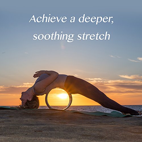pete's choice Yoga Wheel with eBook, Yoga Strap
