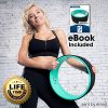 pete's choice Yoga Wheel with eBook, Yoga Strap