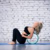 pete's choice Yoga Wheel with eBook, Yoga Strap