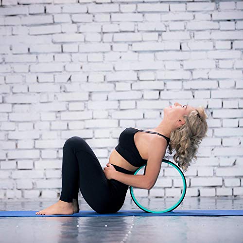 pete's choice Yoga Wheel with eBook, Yoga Strap