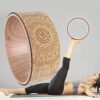 Eco-Friendly Yoga Wheel for Flexibility, Back & Shoulder Pain Relief – Perfect for Yoga, Stretching & Stress Relief