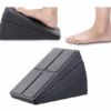 Set of adjustable yoga wedge blocks with high-density foam construction, designed to support flexibility, squats, and stretching exercises.