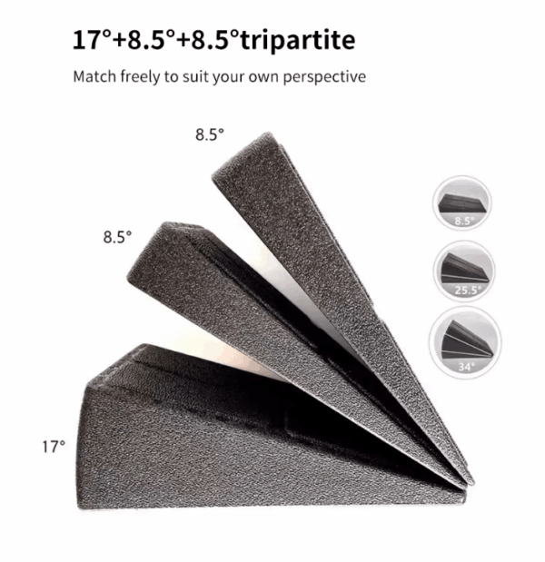 Adjustable Yoga Wedge Blocks – Customizable Intensity2 Adjustable Yoga Wedge Blocks – Customizable Intensity for Enhanced Workouts