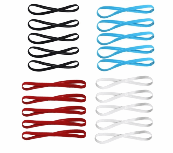 Non-Slip Candy Color Headbands – Perfect for Running, Football & Yoga